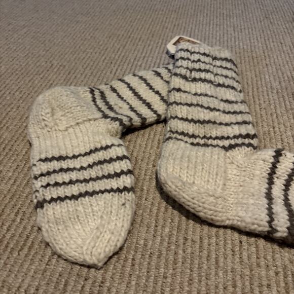 Vintage Eddie Bauer Hand Knit Indian Sox Wool NWT - Picture 8 of 9